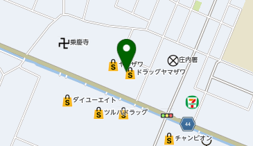 うさちゃんクリーニングヤマザワ余目店の地図画像