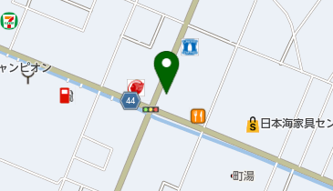 有限会社岡本善光堂の地図画像