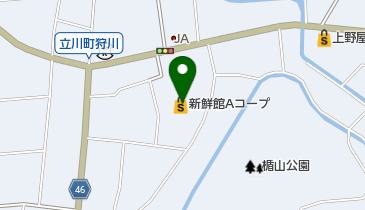 Aコープ美容室ビューティアオキの地図画像