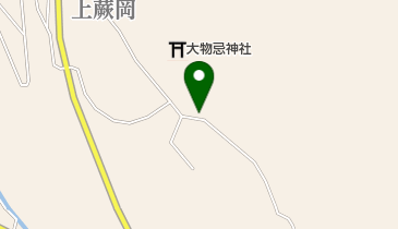 鳥海山大物忌神社 蕨岡口之宮の地図画像