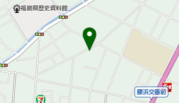 福島タック紙印刷の地図画像