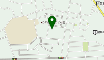 福島中央市民医療生協グループホームなごみの家の地図画像