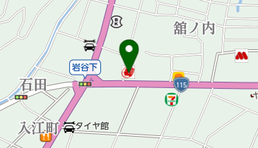 株式会社樋口商店 文知摺給油所の地図画像