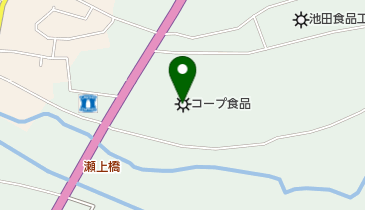 コープ食品株式会社 東北工場の地図画像