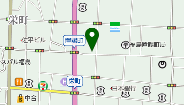 ジェイムズ英会話福島校の地図画像