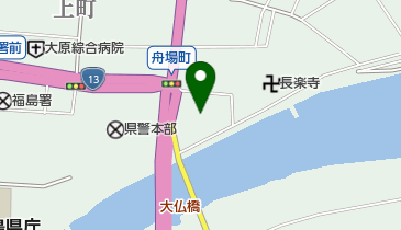 福島大学 学外施設 国際交流会館の地図画像