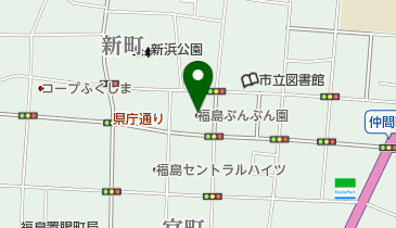 福島文化学園の地図画像