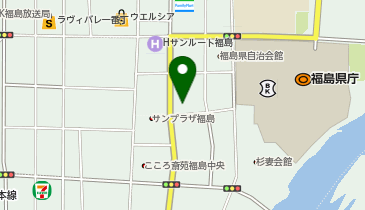 株式会社河合楽器製作所 福島店の地図画像