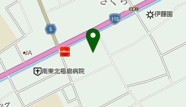 株式会社カナモト福島営業所の地図画像