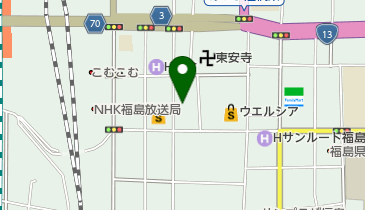 有限会社鳩屋の地図画像