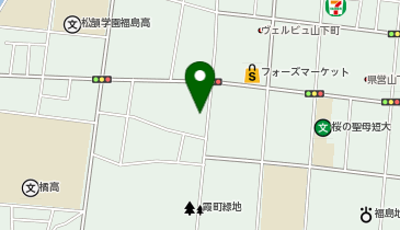 福島地区管工事協組の地図画像