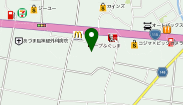 うさちゃんクリーニング コープマート方木田店の地図画像