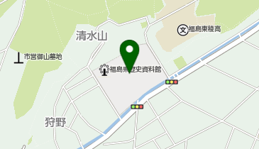 福島県芸術文化団体連合会の地図画像