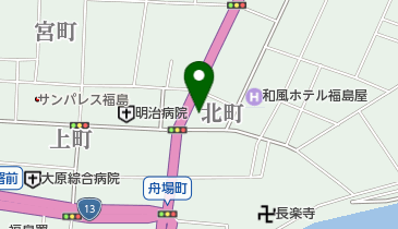 セコム株式会社福島支社の地図画像