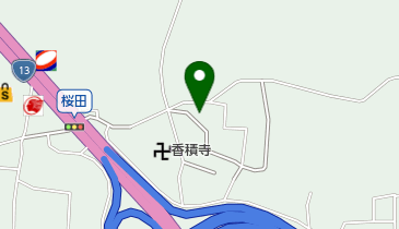 佐藤果樹園の地図画像