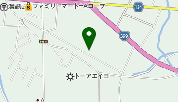 涌澤酒店の地図画像