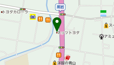ネッツトヨタノヴェルふくしま株式会社 ふくしま黒岩店の地図画像