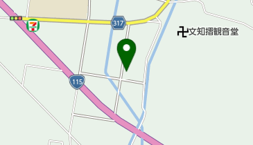 文知摺観音の地図画像