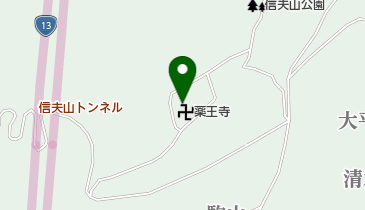 薬王寺の地図画像