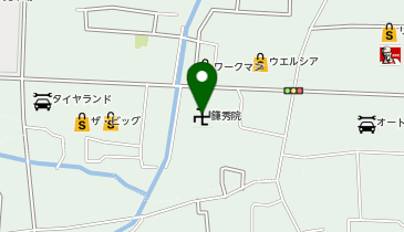 鎌秀院の地図画像