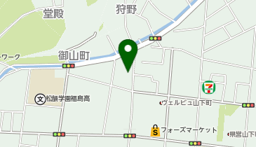 BFCふくしまゆーもあーと(NPO法人)の地図画像