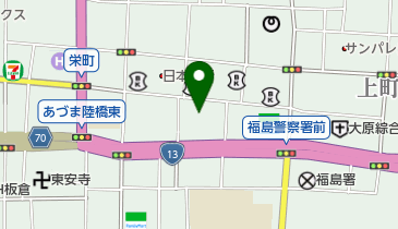 SMBC日興証券株式会社福島支店の地図画像