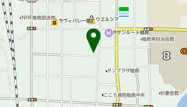 白雪食肉店の地図画像