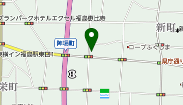 富士屋肉店の地図画像