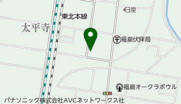 福島県商工信用組合 南福島支店の地図画像