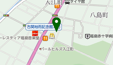 松川接骨院の地図画像