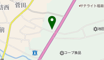 郡山中央タイヤ販売株式会社福島店の地図画像