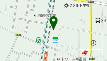 宅配クック1・2・3福島店の地図画像