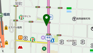 アサヒ通信株式会社の地図画像