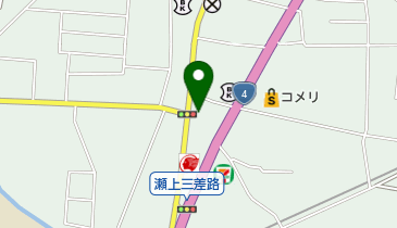 アイドル美容室の地図画像