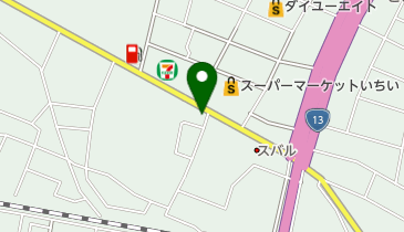 キラク美容室西部店の地図画像