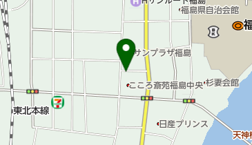 さち美容室の地図画像