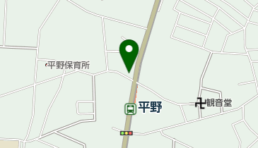 ながい美容室の地図画像