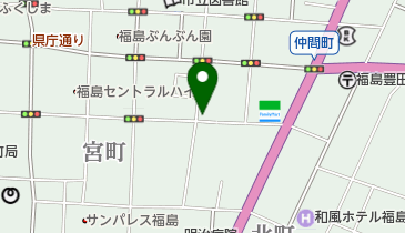 ビューティーサロンたちばなの地図画像