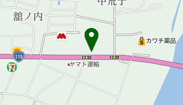 ルーキーワン美容室の地図画像