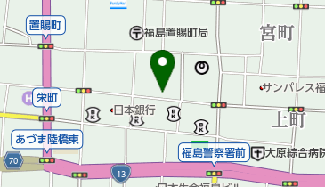 ブティック白薔薇の地図画像