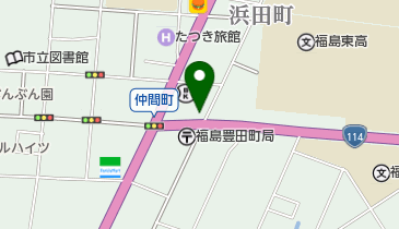 キャロット浜田町店の地図画像