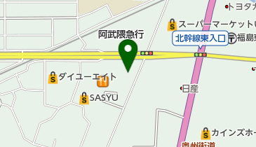 ペッツマム福島鎌田店の地図画像