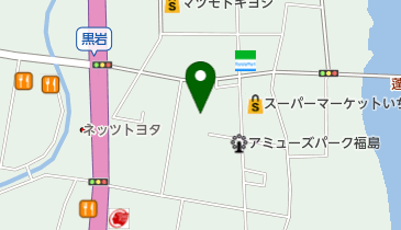 ペッツマム南福島店の地図画像
