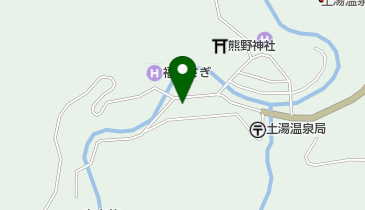 まつや物産店の地図画像