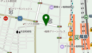 小原眼鏡の地図画像