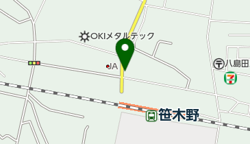 本間薬局の地図画像