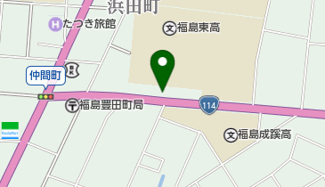 かとう理容所の地図画像