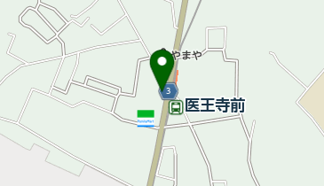 クスノキ理容店の地図画像