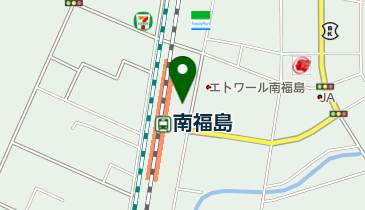 ヘアーステージクロサワの地図画像