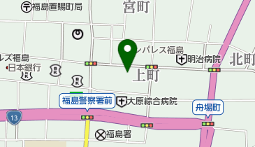 理容やぶうちの地図画像